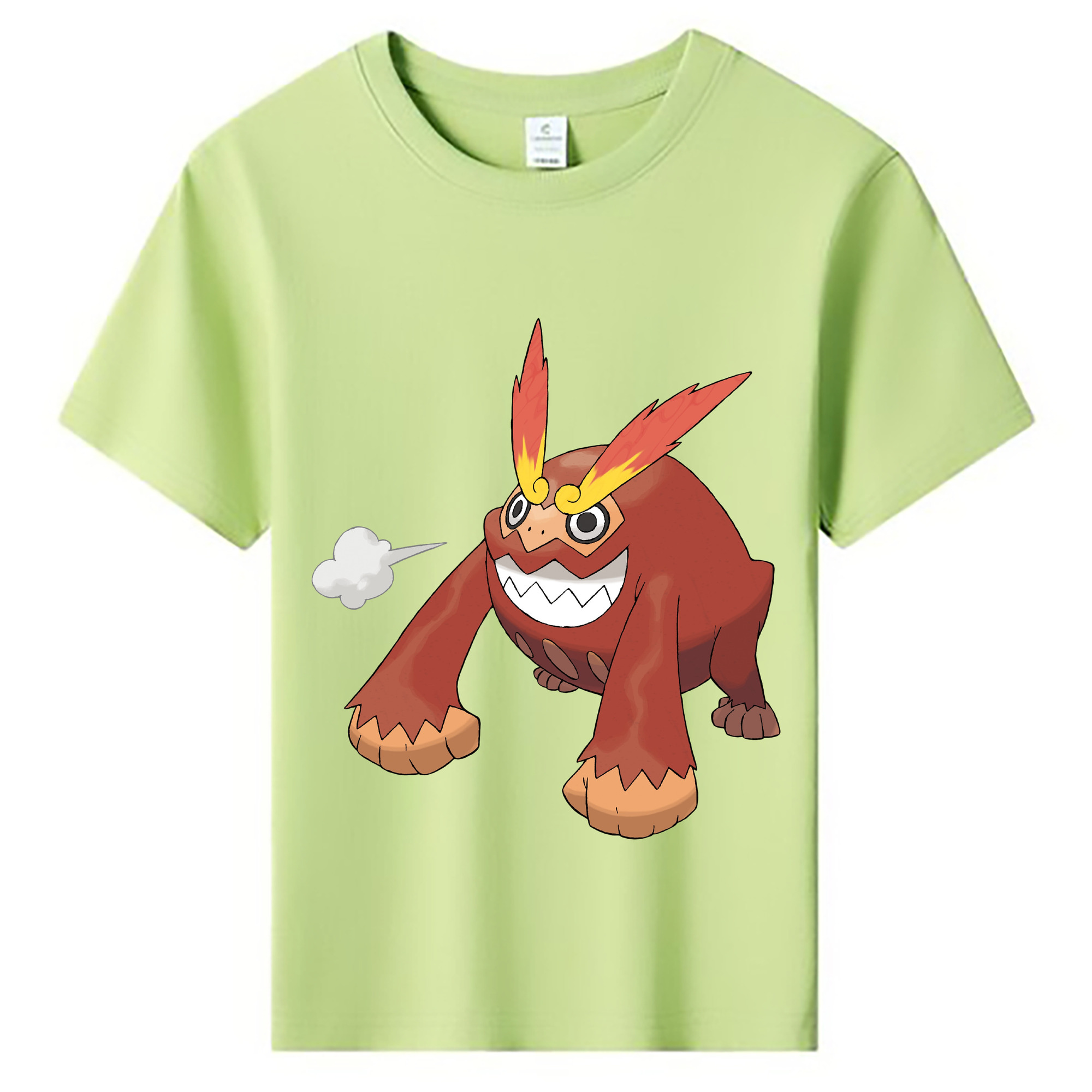 （画像用） ポケットモンスター Pokémon 綿100％キッズTシャツ（フロントプリント）